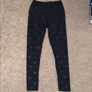 90 Degree Star Foil Print Leggings!